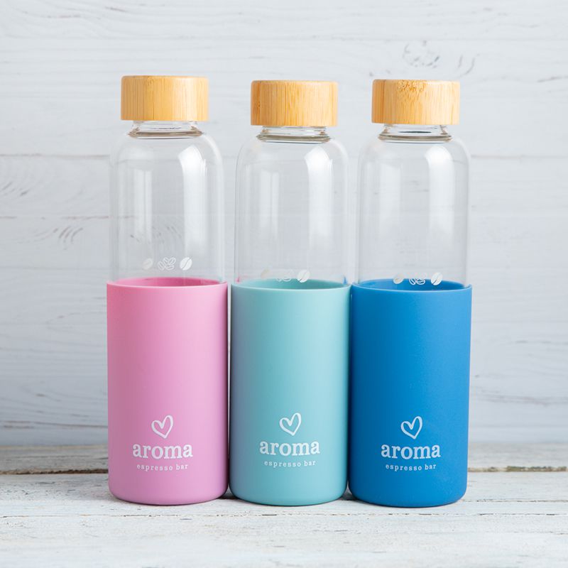 בקבוק זכוכית - כחול