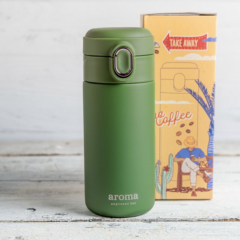 כוס תרמית - ירוק