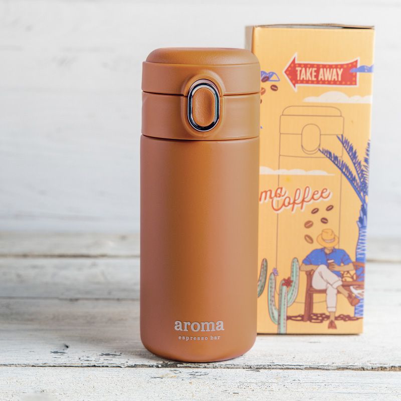 כוס תרמית - כתום